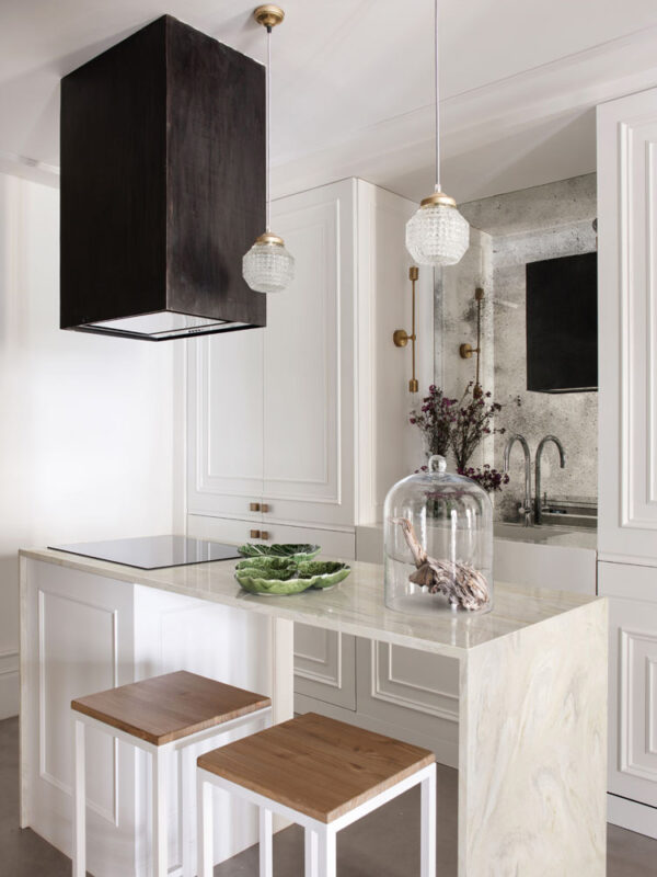 Corian Carrara Crema virtuves stalvirsis