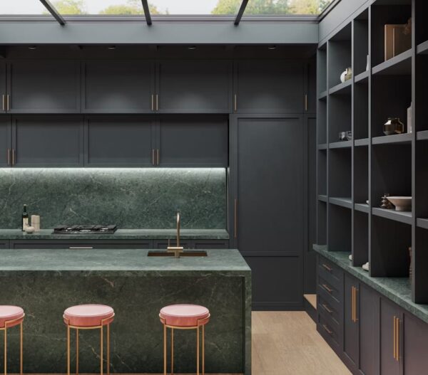 Silestone Jardin Emerald virtuves stalvirsis