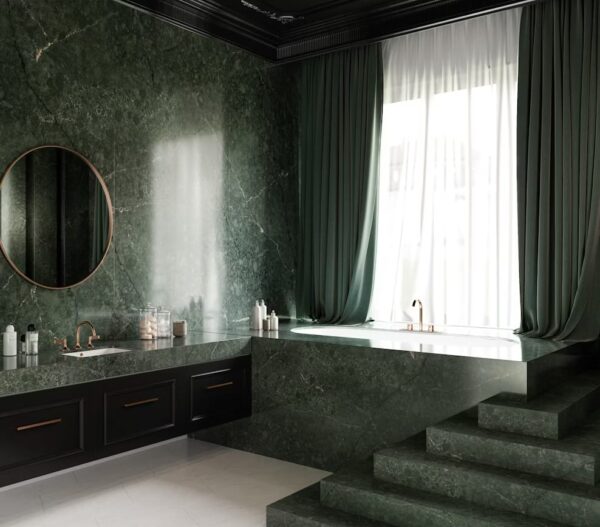 Silestone Jardin Emerald vonios apdaila