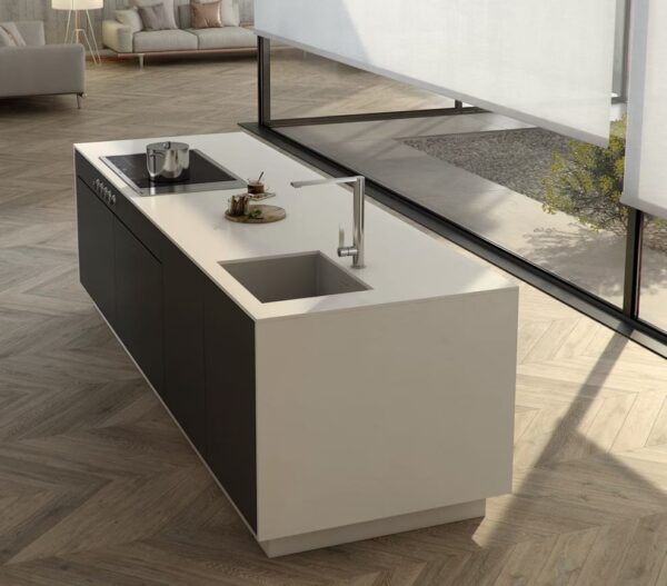 Silestone Miami Vena virtuves salos stalvirsis