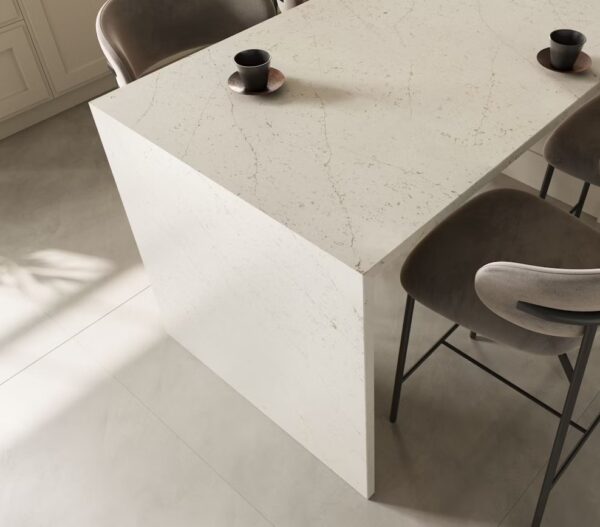 Silestone Persian White virtuves sala